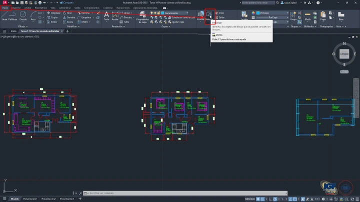 curso de AutoCAD 2D en español 