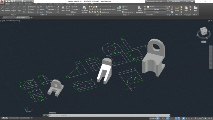 Curso de AutoCAD 2D y 3D en español