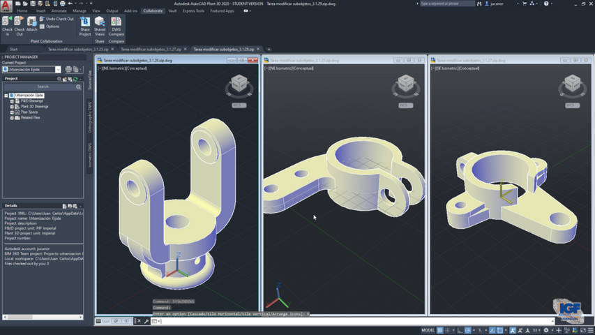 Curso de AutoCAD 3D en español