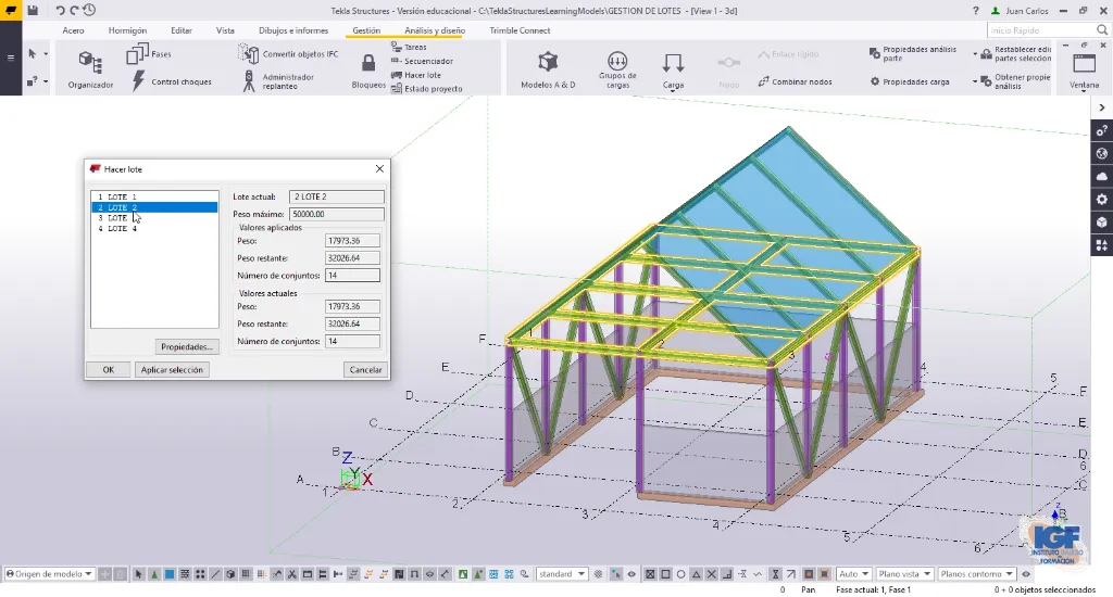 Curso profesional de Tekla Structures bonificado - igf.webp