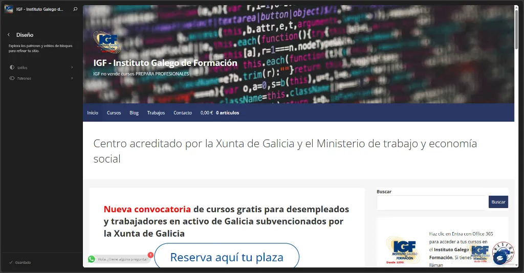 Curso PLUS de WordPress bonificado - temas.webp