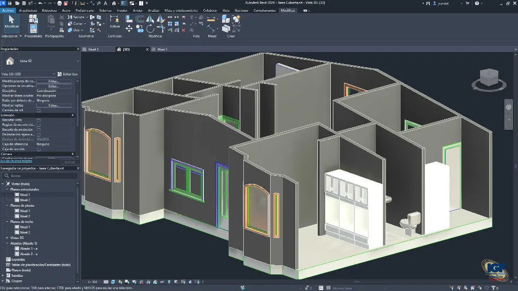 Curso online de AutoCAD 2D y Revit - IGF.webp