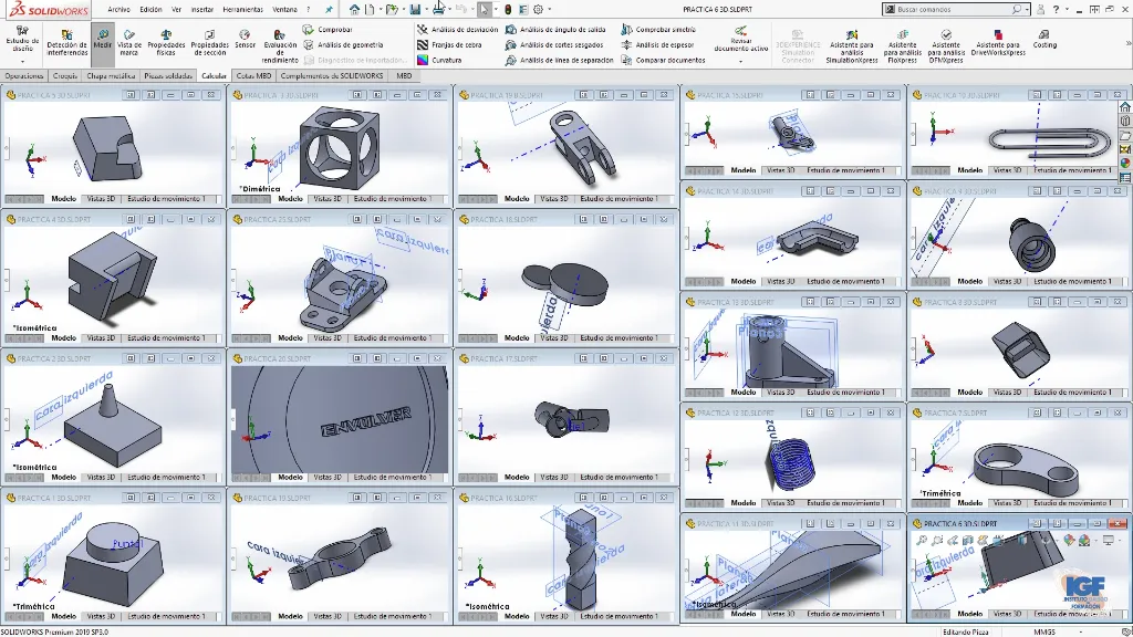 Curso online de SolidWorks modelado - IGF.webp