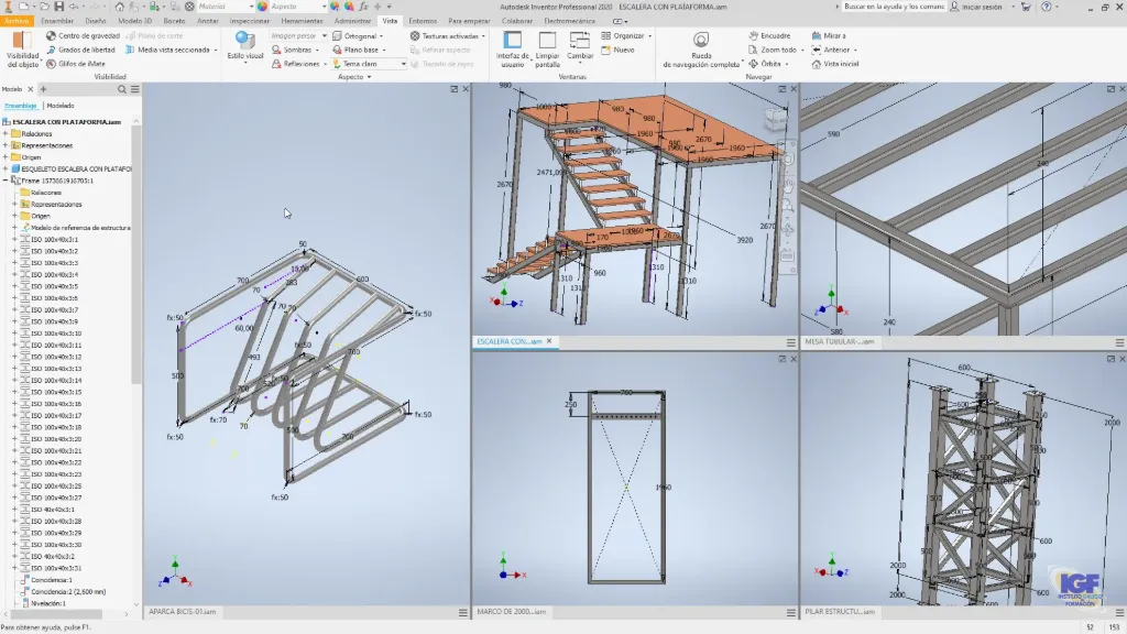 Curso bonificado de Autodesk Inventor avanzado