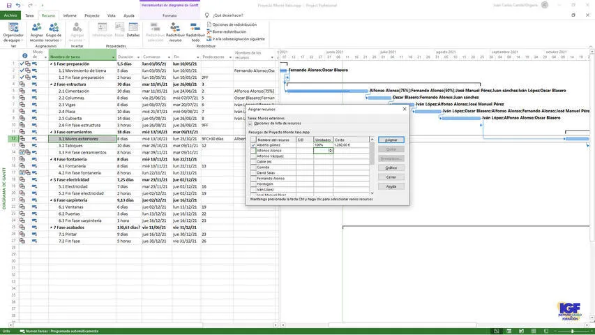 Curso bonificado de Microsoft Project