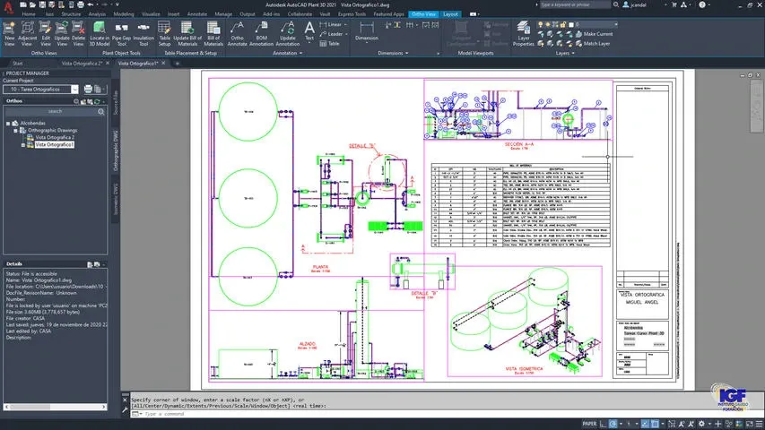 Curso plus de AutoCAD Plant 3D avanzado bonificado