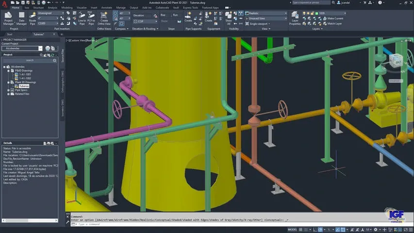 Curso plus de AutoCAD Plant 3D bonificado