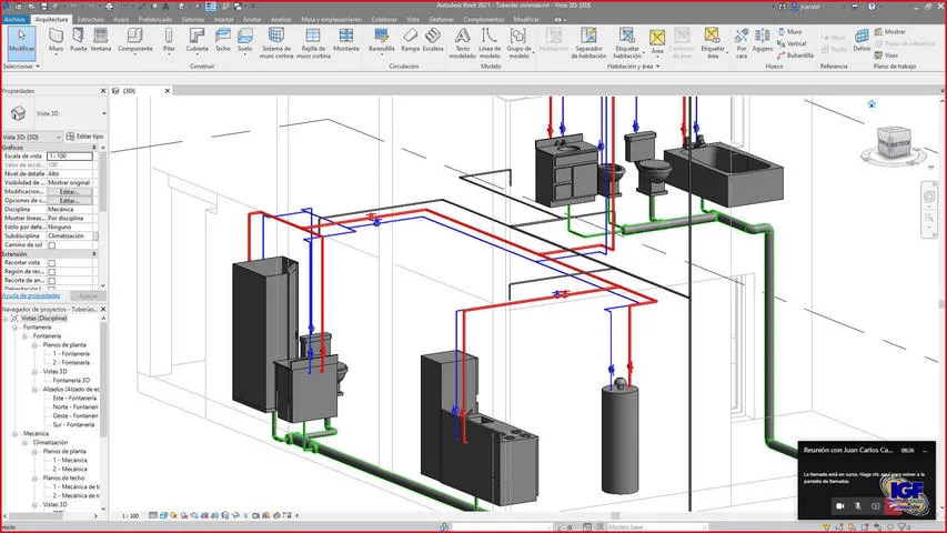 Curso plus de Autodesk Revit instalaciones bonificado