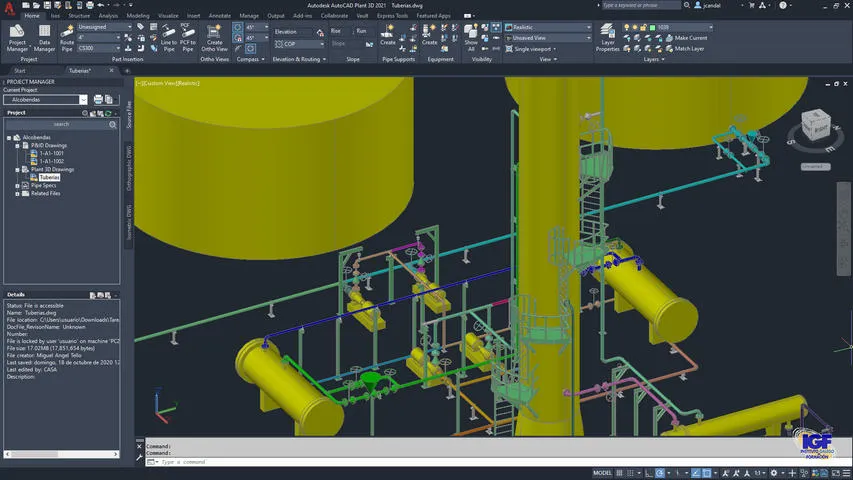 Curso premium de AutoCAD Plant 3D bonificado