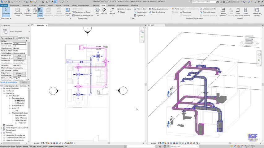 Curso profesional de Revit bonificado