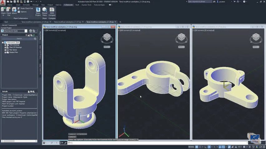 Curso online de AutoCAD 3D