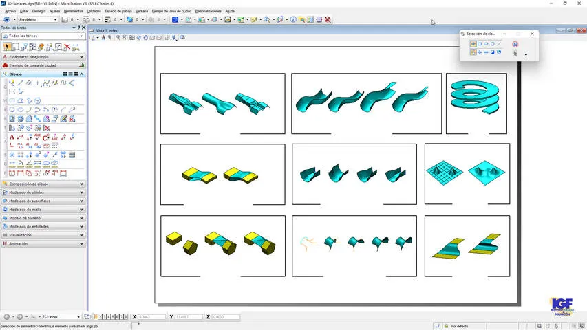 Curso online de MicroStation V8i avanzado