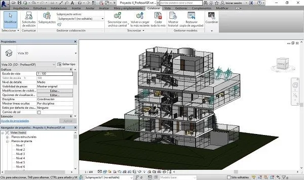 Curso online de Revit