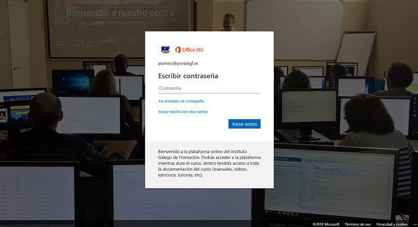 Instalar Office 365 en el Instituto Galego de Formación