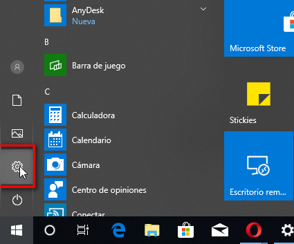 Configuración de Windows 10 - Instituto Galego de Formación