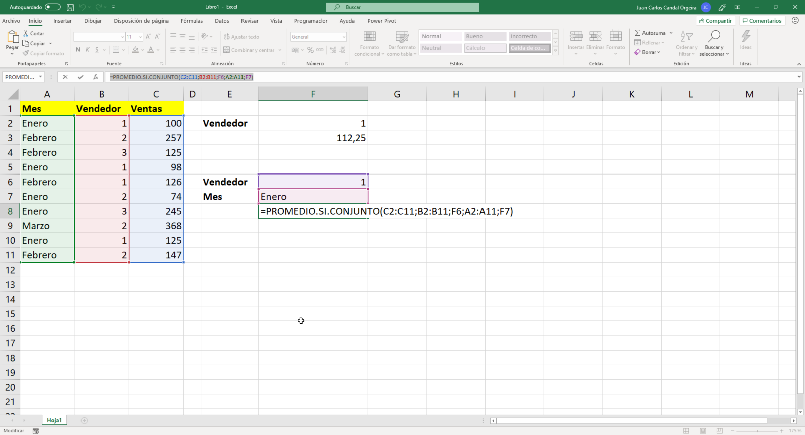 Función promedio.si.conjunto de Excel