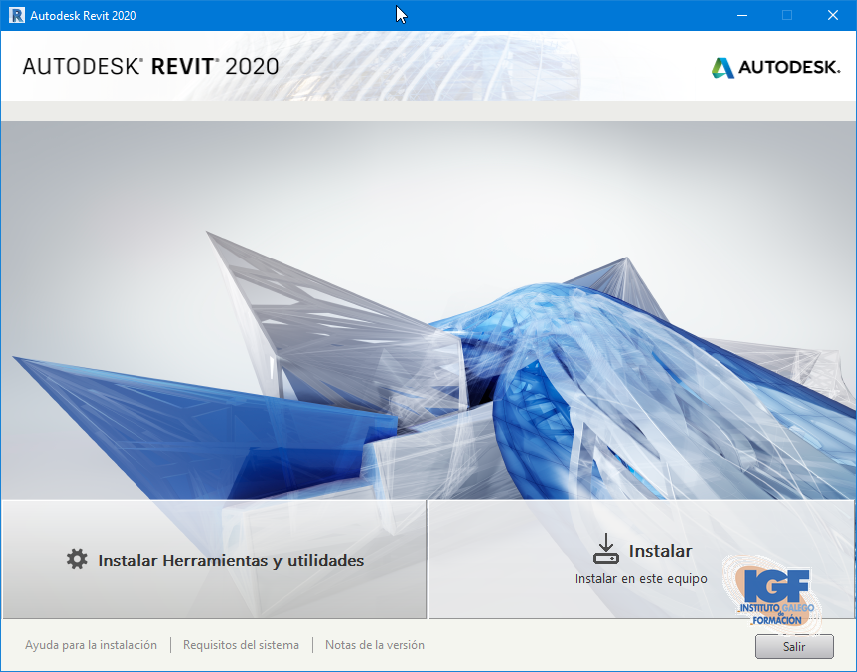 Instalar Autodesk Revit 2020 Descargar Revit - Instituto Galego de Formación