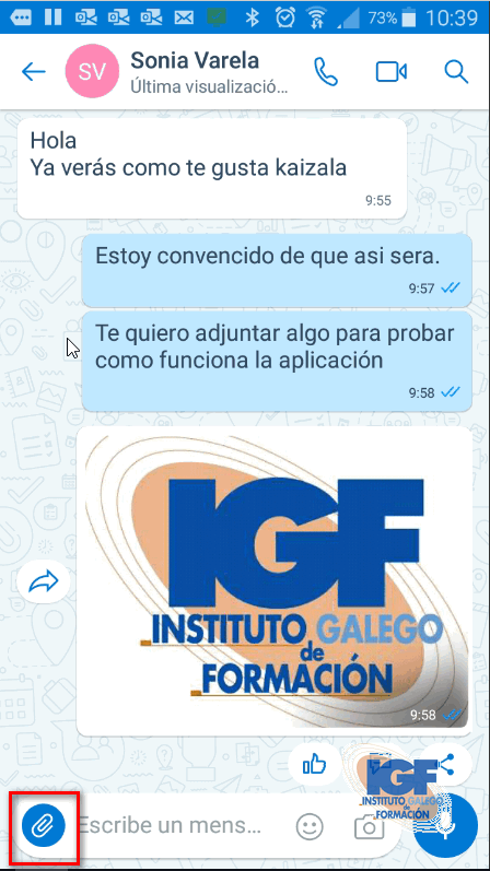 Realizar un anuncio con Microsoft Kaizala - Instituto Galego de Formación