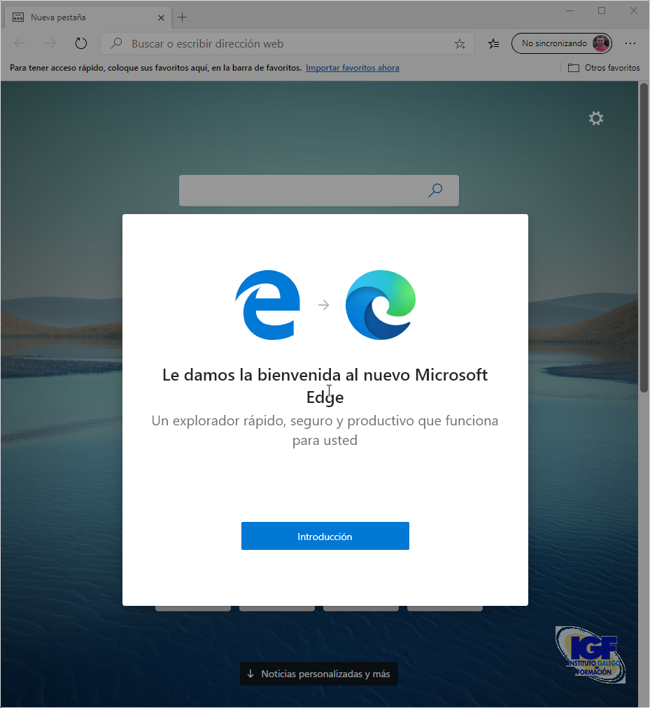 descargar el nuevo Microsoft Edge basado en Chromium - igf.es
