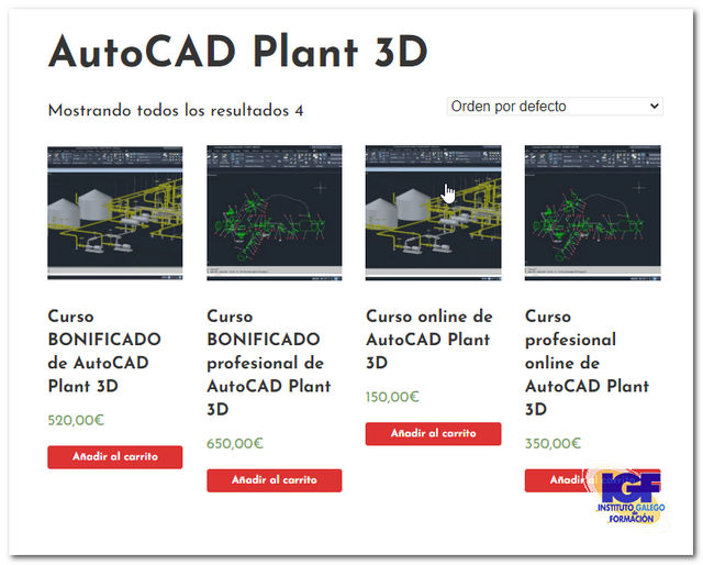 Cursos de AutoCAD Plant 3D