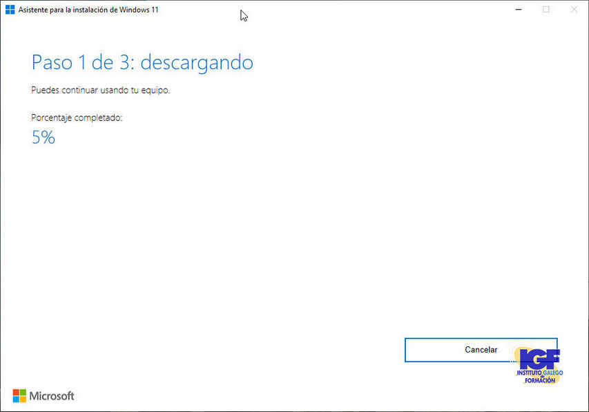 Descarga actualización de Windows 11 - igf.es